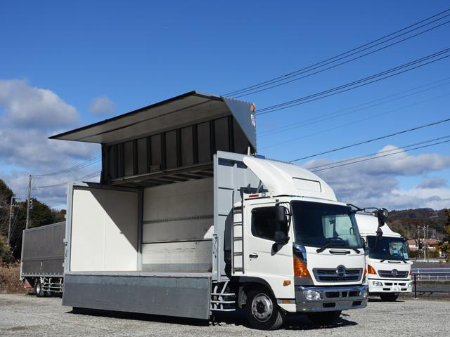 日野 レンジャー 中型/増トン ウイング ワイド QKG-FE7JKAA