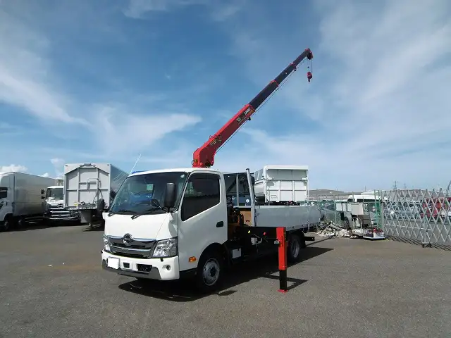 日野 デュトロ 小型 クレーン付 アルミブロック 4段の中古トラック画像4