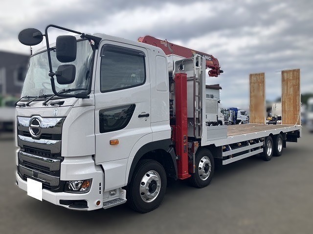 日野 プロフィア 大型 車両重機運搬 セルフローダー 2DG-FW1AHC