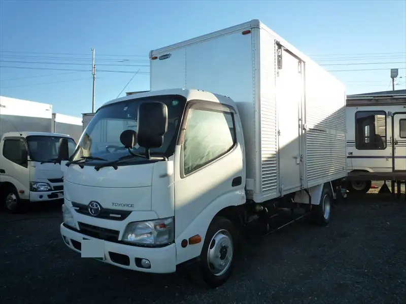 いすゞ エルフ 小型 アルミバン サイドドア TPG-NMS85ANの中古トラック画像1