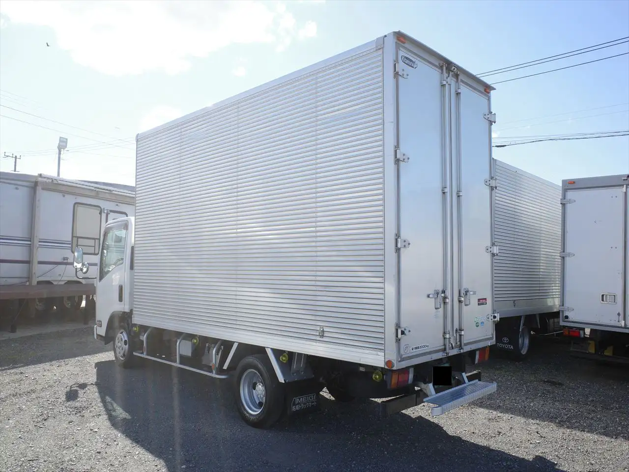 いすゞ エルフ 小型 アルミバン TRG-NLR85AN H27の中古トラック画像5