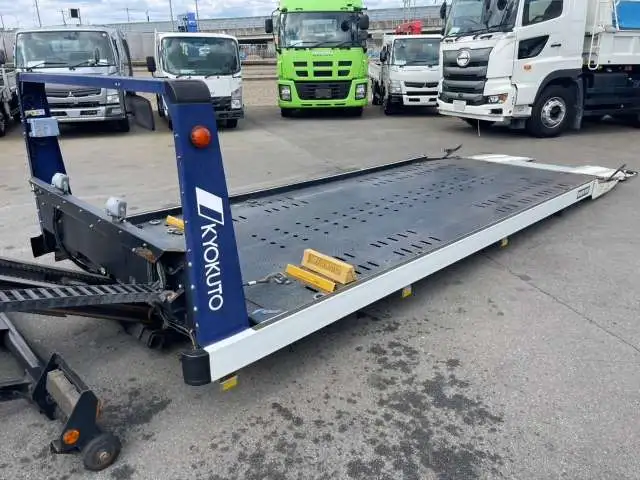 三菱 キャンター 小型 車両重機運搬 ラジコン ウインチの中古トラック画像10