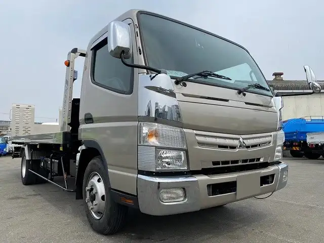 三菱 キャンター 小型 車両重機運搬 ラジコン ウインチの中古トラック画像4