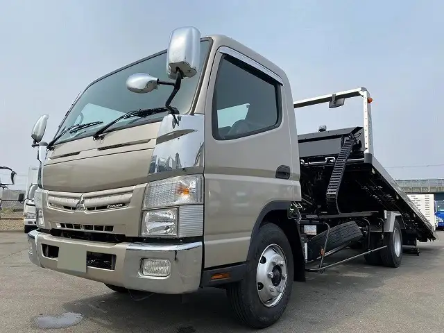 三菱 キャンター 小型 車両重機運搬 ラジコン ウインチ｜画像1
