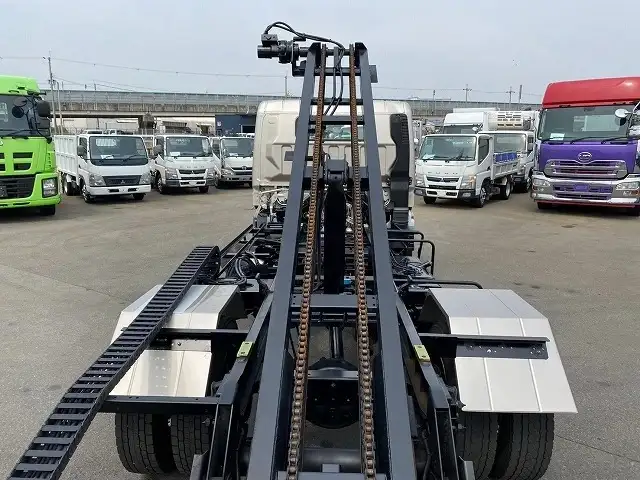三菱 キャンター 小型 車両重機運搬 ラジコン ウインチの中古トラック画像16