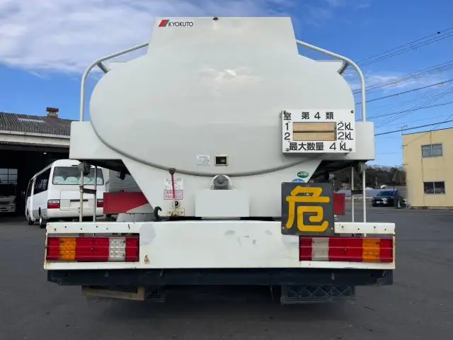 三菱 ファイター 中型/増トン タンク車 ローリー TKG-FK61Fの中古トラック画像4