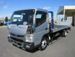 三菱 キャンター 小型 車両重機運搬 ラジコン ウインチの中古トラック画像1