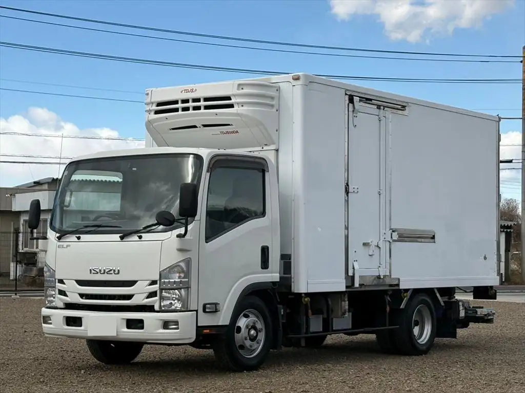 いすゞ エルフ 小型 冷凍冷蔵 低温 パワーゲート｜画像1