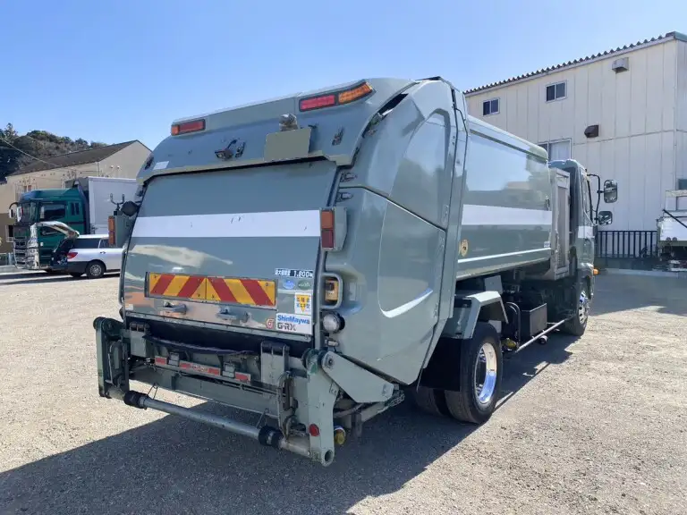 日野 レンジャー 中型/増トン パッカー車 巻き込み式 回転ダンプ式の中古トラック画像3
