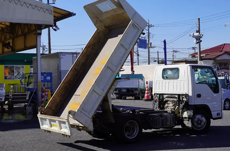 いすゞ エルフ 小型 ダンプ ローダー 強化の中古トラック画像5