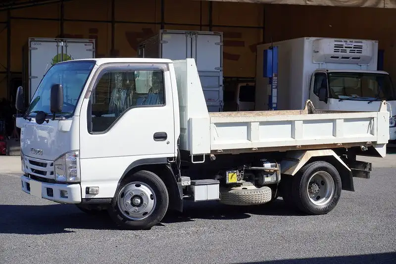 いすゞ エルフ 小型 ダンプ ローダー 強化 の中古トラック【車両No.182715】
