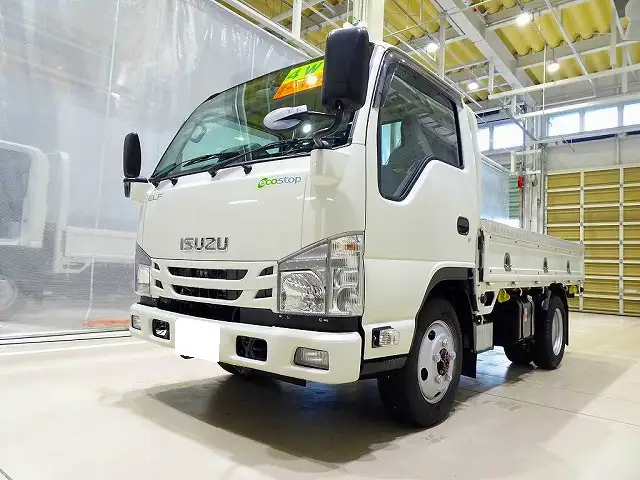 いすゞ エルフ 小型 平ボディ 2RG-NJS88A R2｜画像1