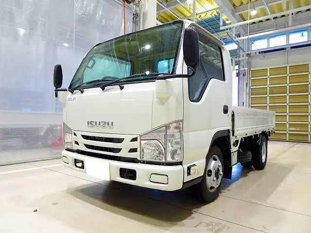 いすゞ エルフ 小型 平ボディ TRG-NHR85A H28｜画像1