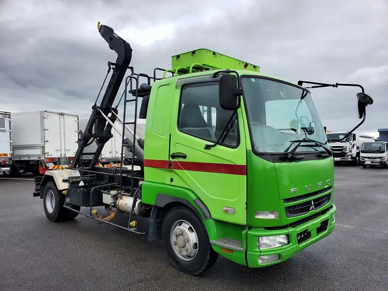 三菱 ファイター 中型/増トン アームロール ツインホイスト PDG-FK61Rの中古トラック画像4
