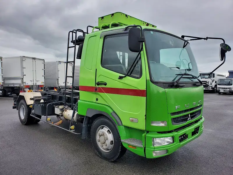 三菱 ファイター 中型/増トン アームロール ツインホイスト PDG-FK61Rの中古トラック画像3