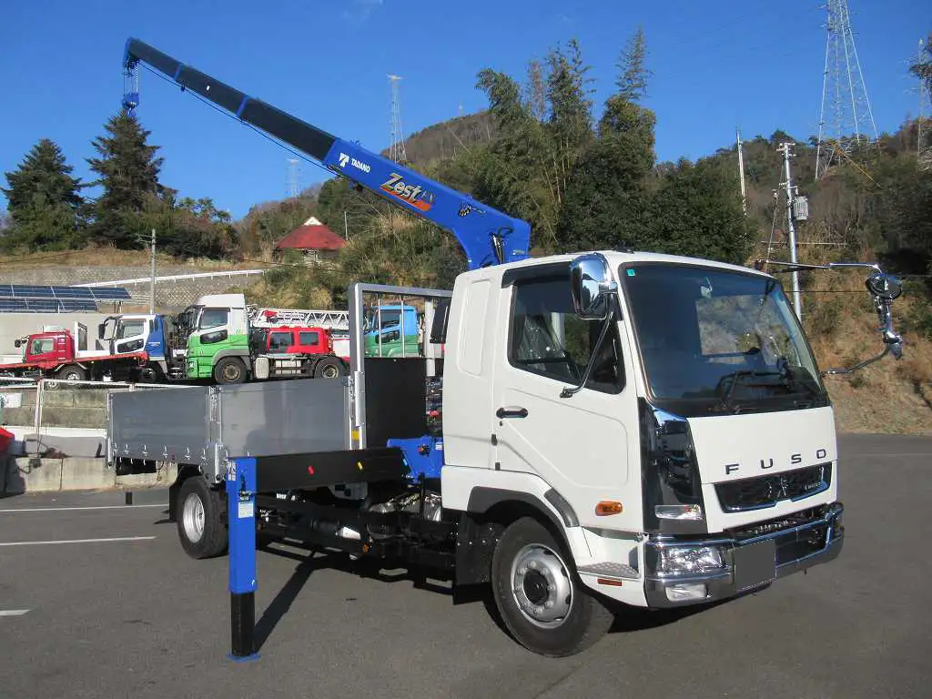 三菱 ファイター 中型/増トン クレーン付 アルミブロック 4段の中古トラック画像2