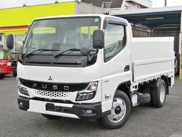 三菱 キャンター 小型 平ボディ パワーゲート 2RG-FBAV0の中古トラック画像1