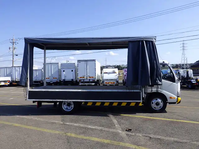 日野 デュトロ 小型 平ボディ 幌 TKG-XZU650Mの中古トラック画像7