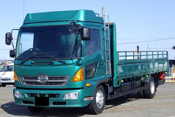 日野 レンジャー 中型/増トン 平ボディ ベッド TKG-FD7JKAA｜画像1
