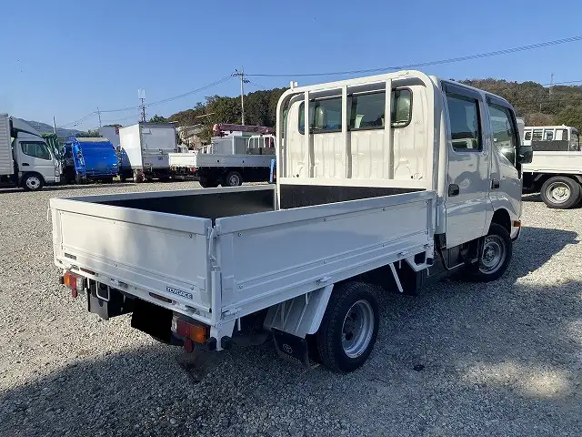 トヨタ トヨエース 小型 平ボディ Wキャブ 床鉄板の中古トラック画像3