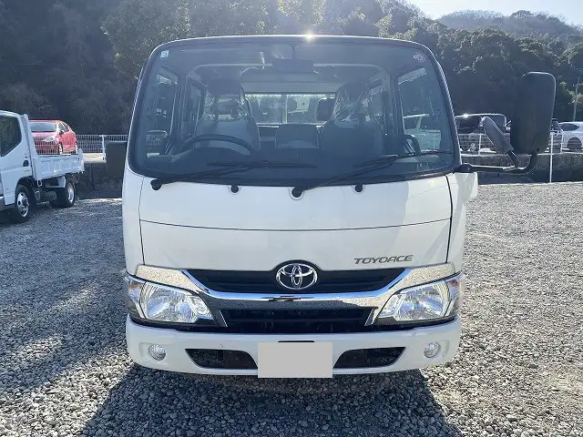 トヨタ トヨエース 小型 平ボディ Wキャブ 床鉄板の中古トラック画像2