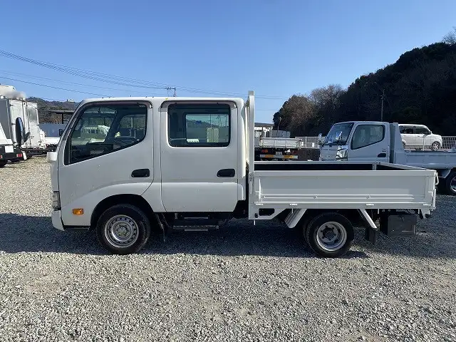 トヨタ トヨエース 小型 平ボディ Wキャブ 床鉄板の中古トラック画像5