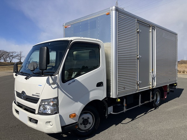日野 デュトロ 小型 アルミバン ワイドロング TKG-XZU775M