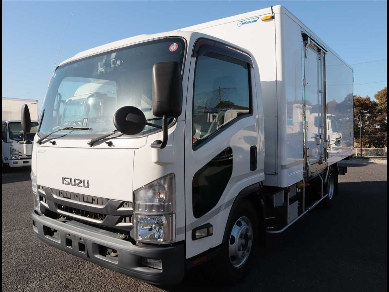 いすゞ エルフ 小型 冷凍冷蔵 ワイドロング TPG-NPR85N