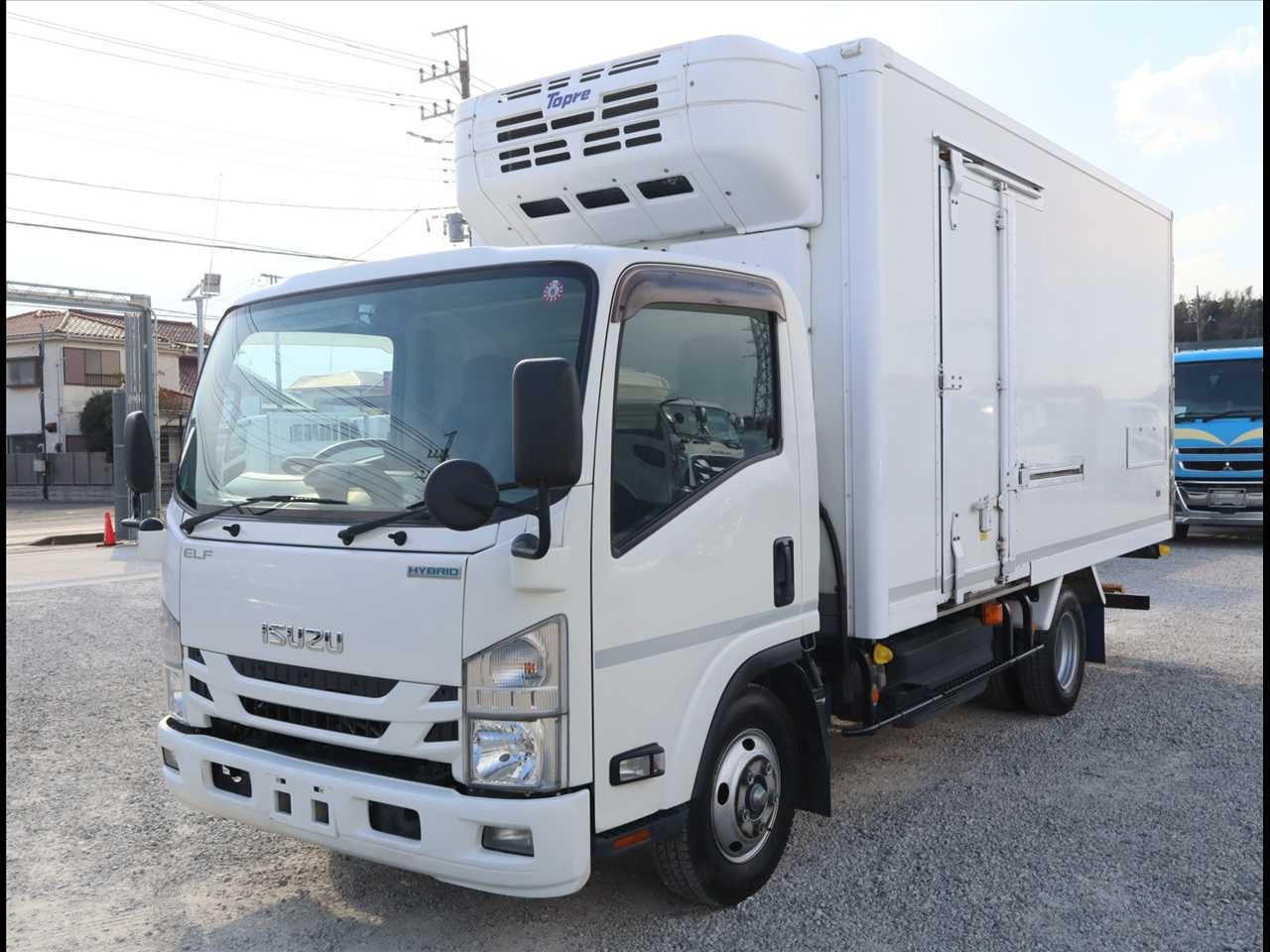 いすゞ エルフ 小型 冷凍冷蔵 ワイドロング 2SG-NPR88AN