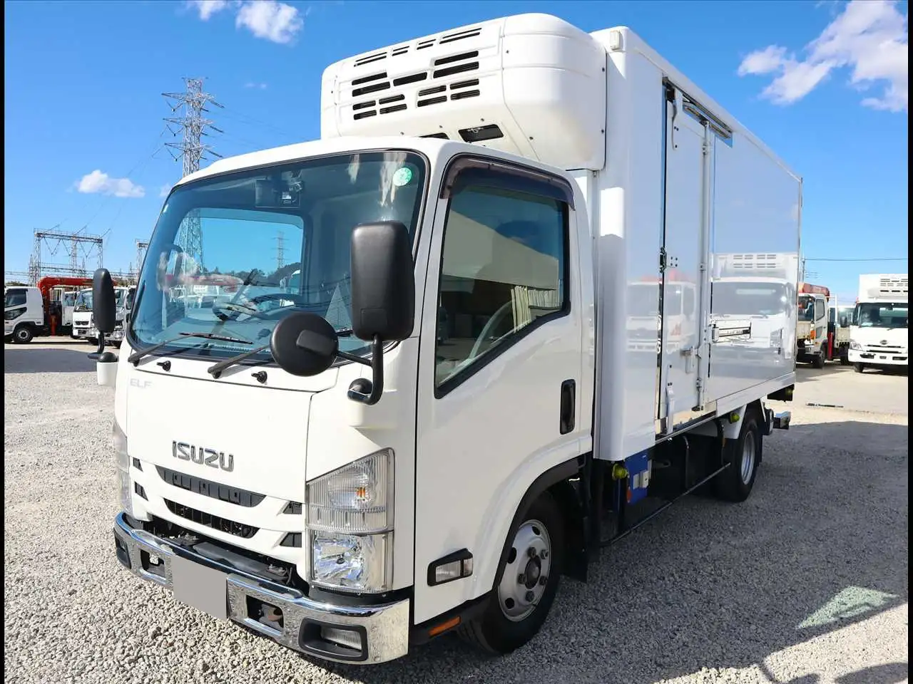 いすゞ エルフ 小型 冷凍冷蔵 低温 パワーゲート｜画像1