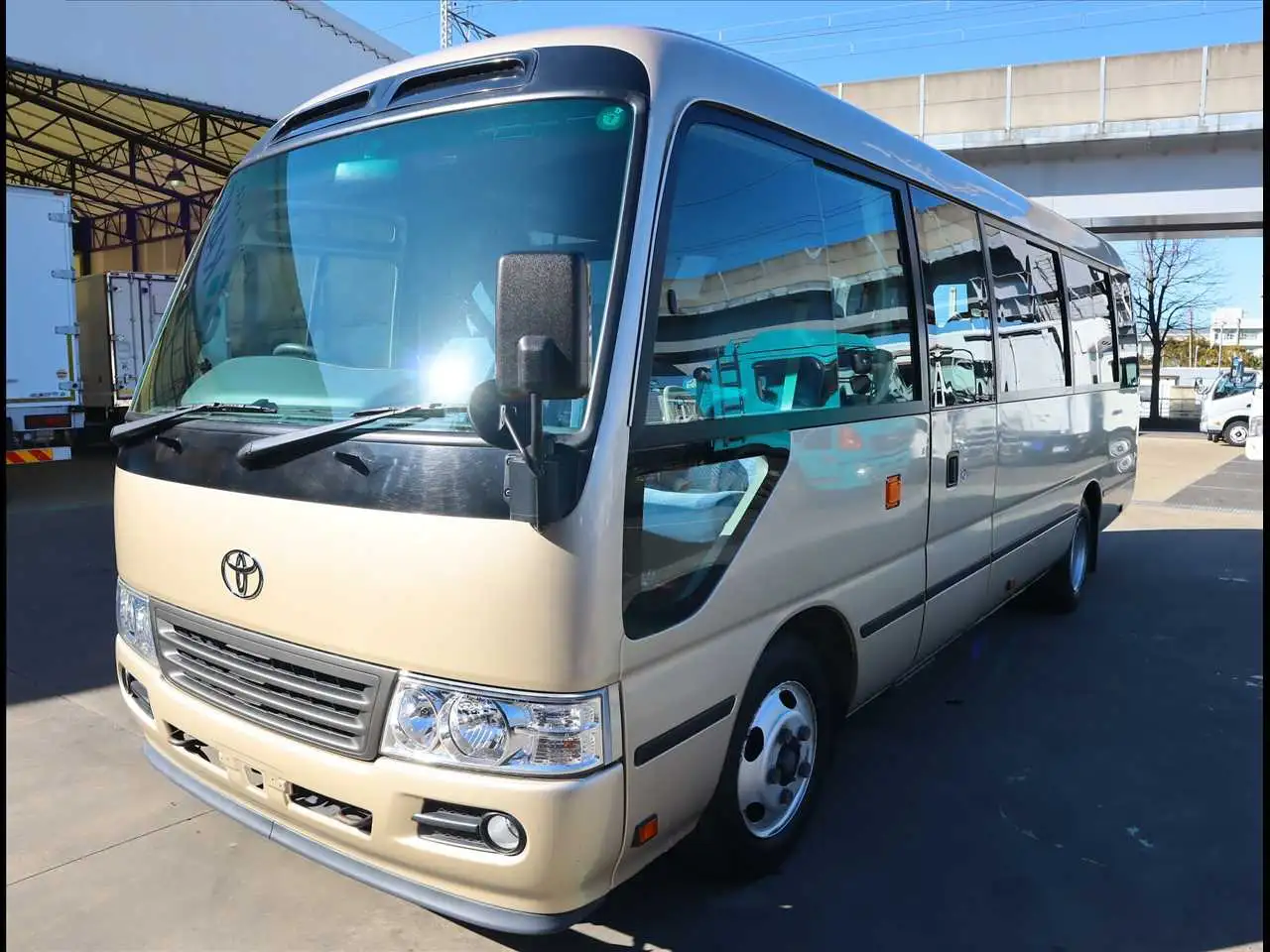 トヨタ コースター 小型 バス マイクロバス SDG-XZB51の中古トラック画像1