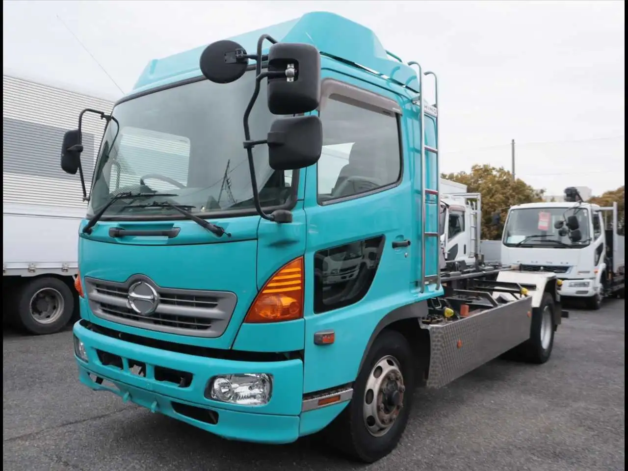 日野 レンジャー 中型/増トン アームロール シングルホイスト BDG-FE7JGWAの中古トラック画像1