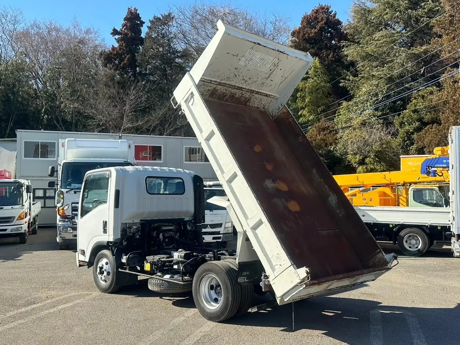 いすゞ エルフ 小型 ダンプ ローダー PDG-NPR75Nの中古トラック画像5