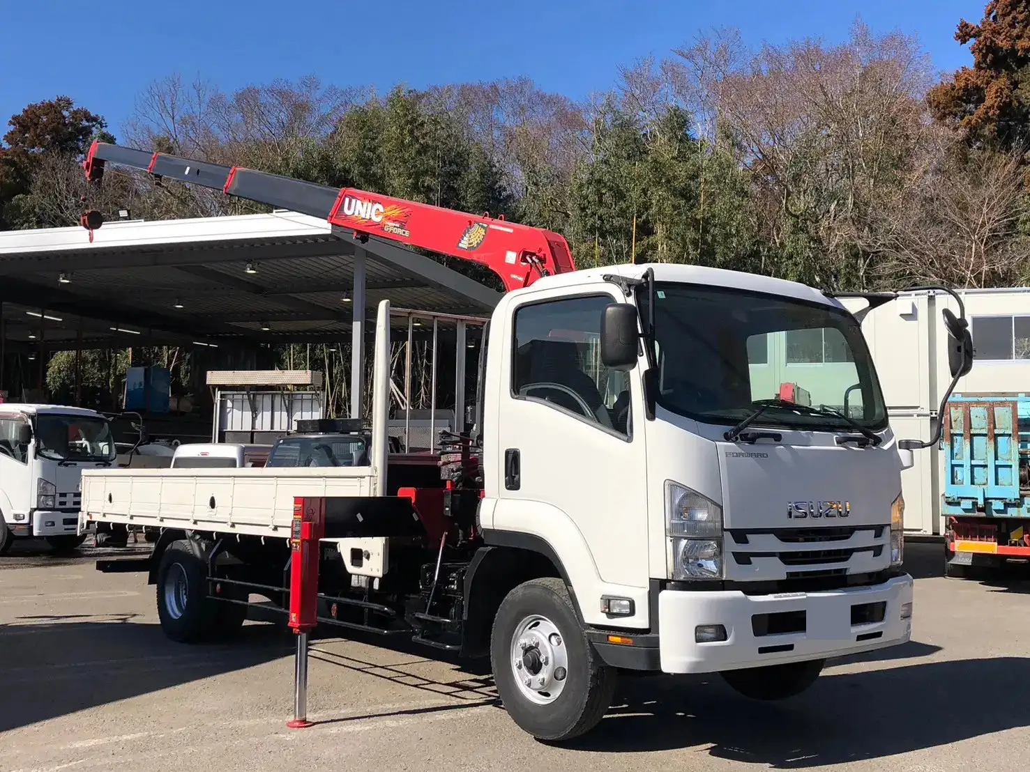 いすゞ フォワード 中型/増トン クレーン付 4段 ラジコンの中古トラック画像2