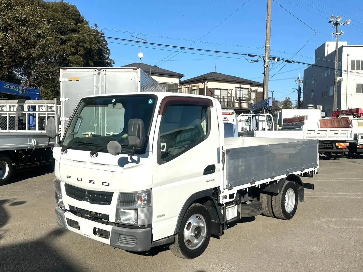 三菱 キャンター 小型 平ボディ アルミブロック SKG-FBA20｜画像1