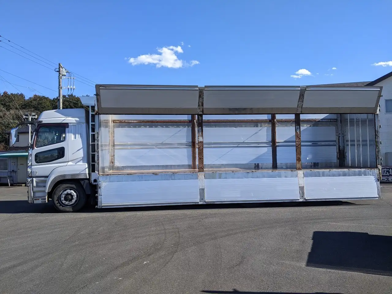 三菱 スーパーグレート 大型 特殊車両 QKG-FU54VZ H25の中古トラック画像8