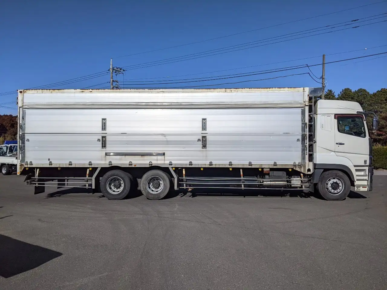 三菱 スーパーグレート 大型 特殊車両 QKG-FU54VZ H25の中古トラック画像3