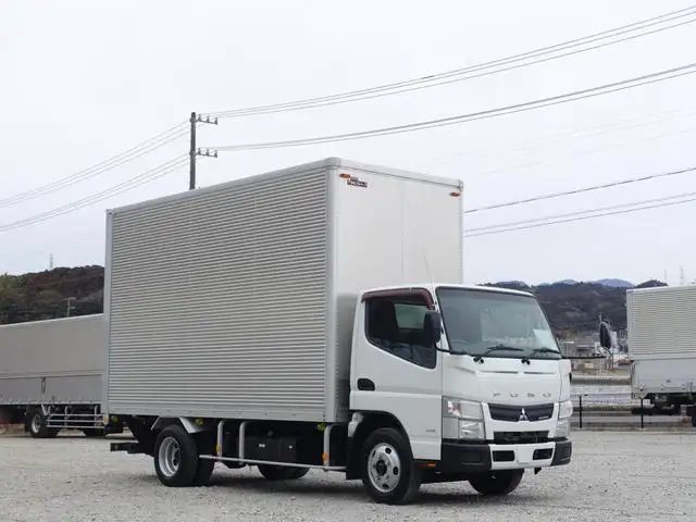 三菱 キャンター 小型 アルミバン パワーゲート サイドドア｜画像1