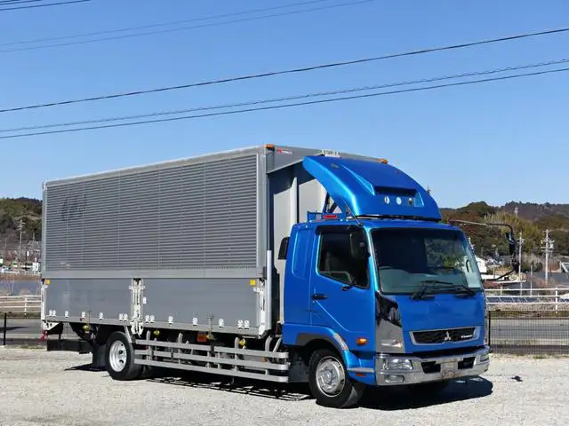 三菱 ファイター 中型/増トン ウイング パワーゲート 床鉄板 の中古トラック【車両No.182950】