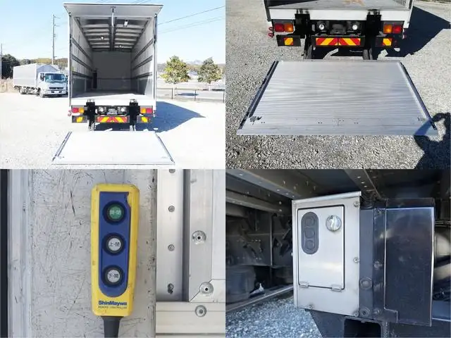 三菱 ファイター 中型/増トン ウイング パワーゲート 床鉄板の中古トラック画像6