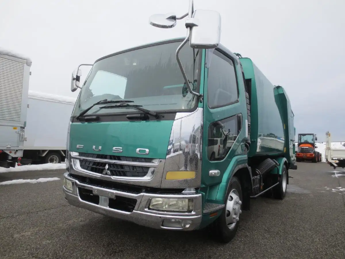 三菱 ファイター 中型/増トン パッカー車 プレス式 PDG-FK71R｜画像1