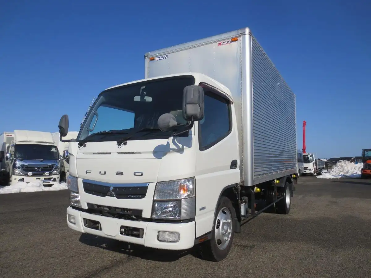 三菱 キャンター 小型 アルミバン パワーゲート TPG-FEA50の中古トラック画像1