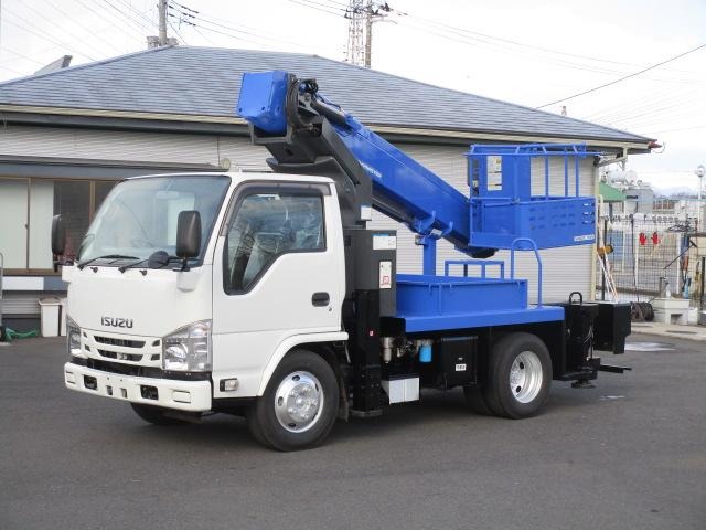 いすゞ エルフ 小型 高所・建柱車 高所作業車 TPG-NKR85N