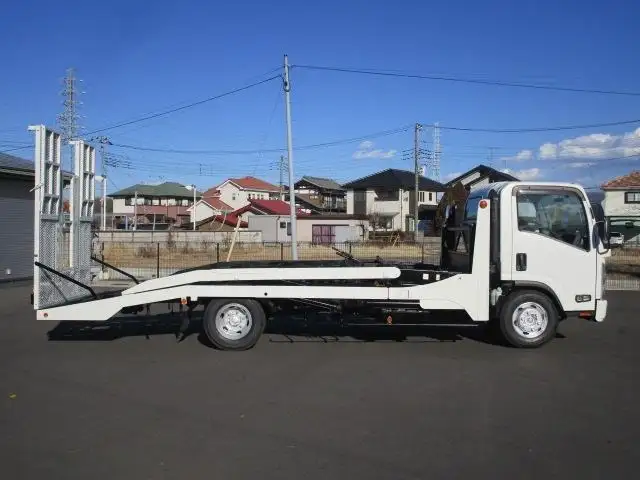 いすゞ エルフ 小型 車両重機運搬 ラジコン ウインチの中古トラック画像4
