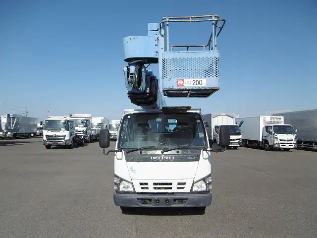 いすゞ エルフ 小型 高所・建柱車 高所作業車 PB-NKR81Nの中古トラック画像2