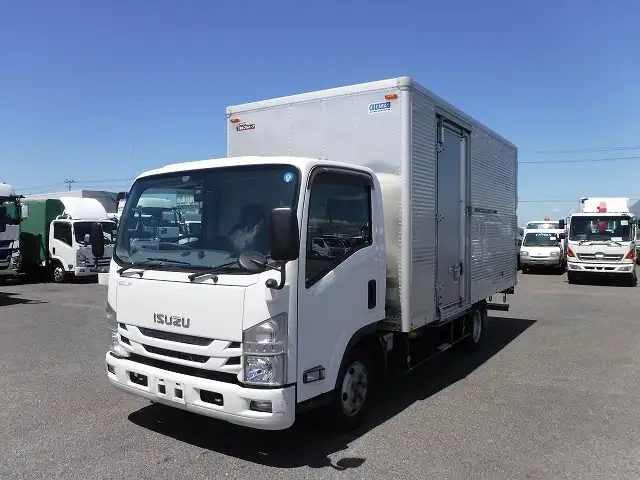 いすゞ エルフ 小型 アルミバン サイドドア TRG-NPR85ANの中古トラック画像1