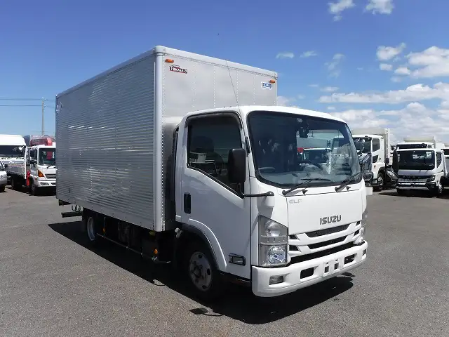 いすゞ エルフ 小型 アルミバン サイドドア TRG-NPR85ANの中古トラック画像3