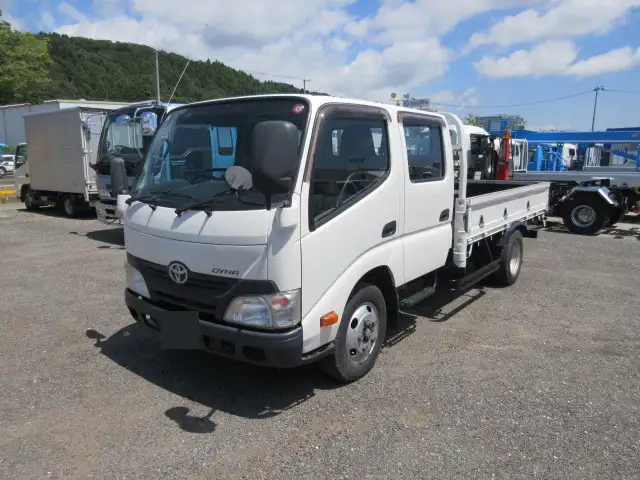 トヨタ ダイナ 小型 平ボディ Wキャブ TKG-XZU655｜画像1