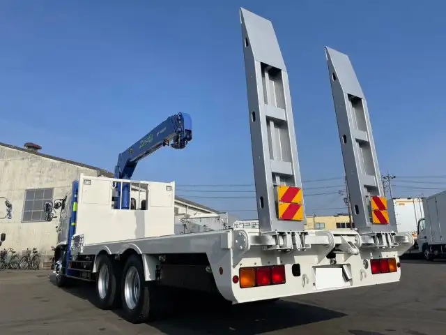 日野 レンジャー 中型/増トン 車両重機運搬 4段クレーン ラジコンの中古トラック画像4