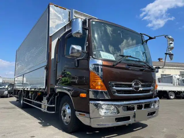 日野 レンジャー 中型/増トン ウイング ベッド TKG-FD9JLAAの中古トラック画像2